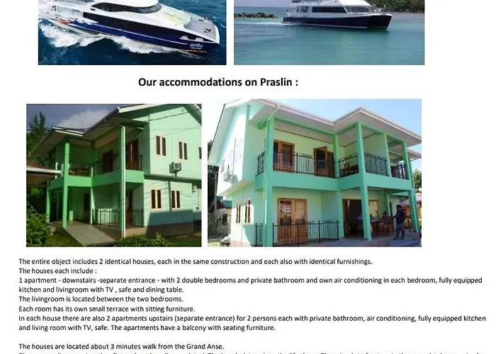La Batie Selfcatering * Beau Vallon (Mahe)